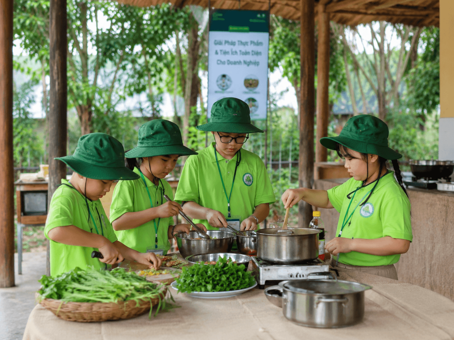 4. Nấu ăn cùng nông sản