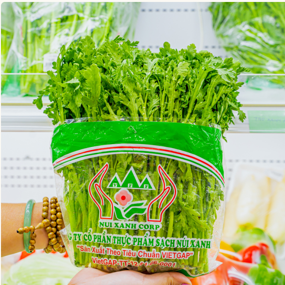 Cải cúc Núi Xanh - 300g - Gói nhỏ